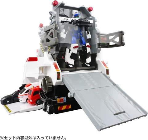 ジョブレイバー」で遊べるビッグビークル「デッキアップ&出動!DX