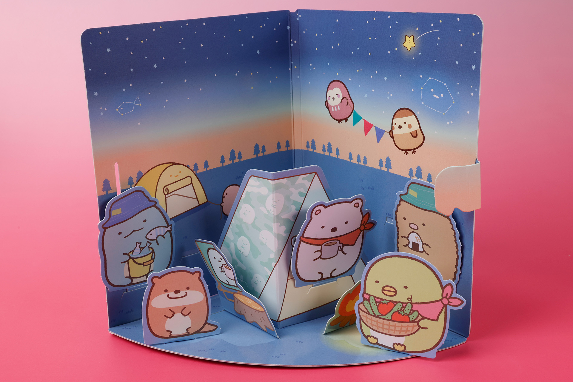 こちらが、キャラクターカードを一緒に並べたところ