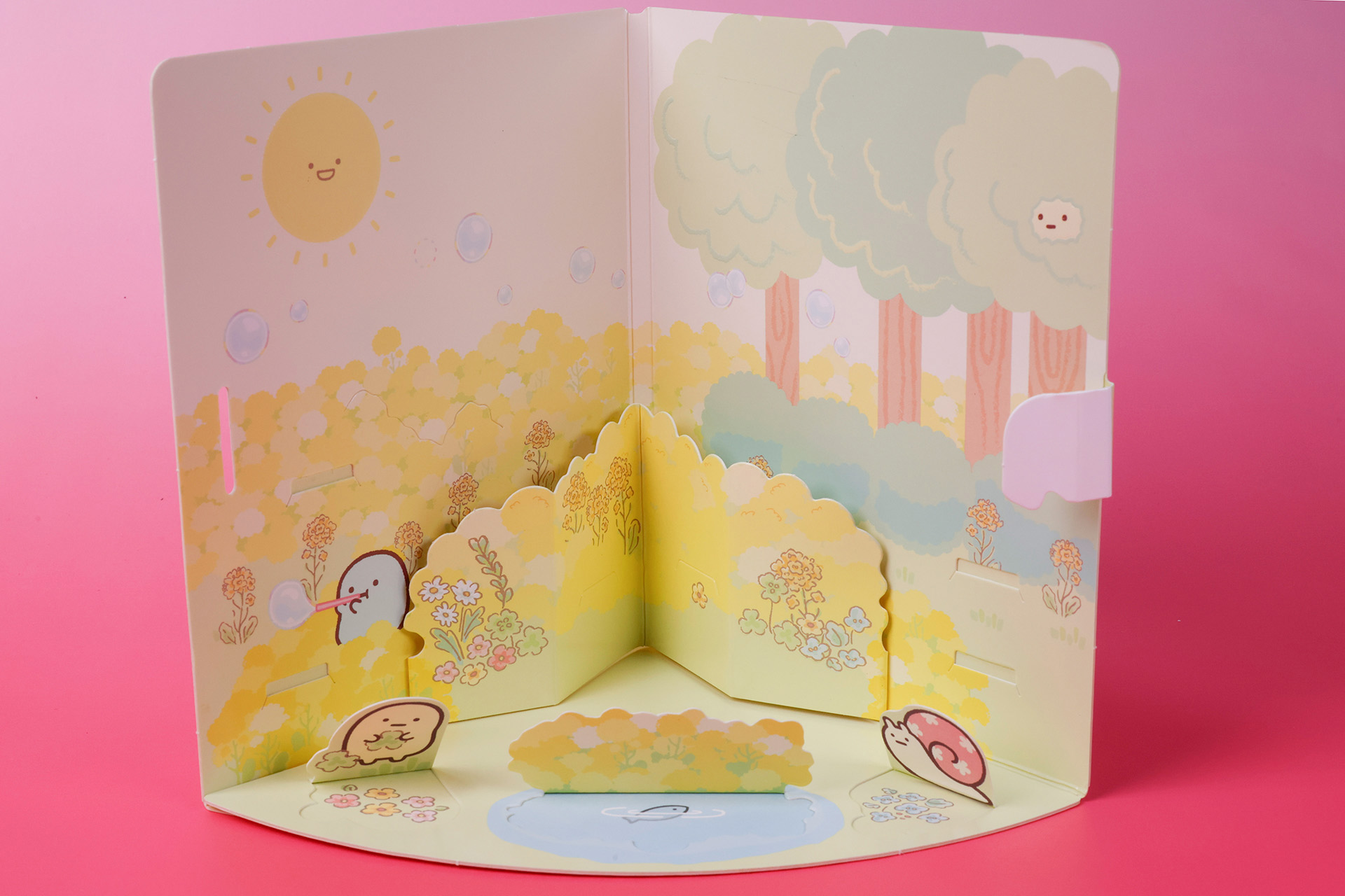 さわやかな雰囲気の景色が出現！