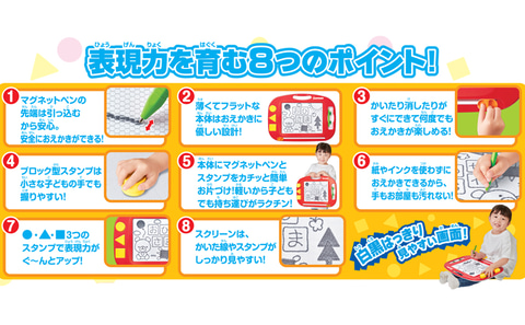 タカラトミーの玩具「マジカルプレイタイム おえかきせんせい」が