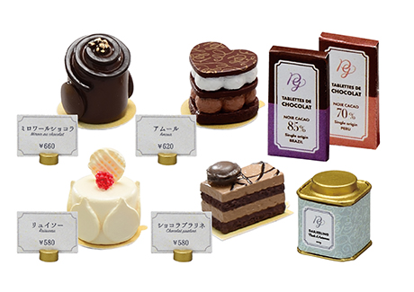 リーメントのぷちサンプルシリーズ「PATISSERIE Petit gateau」（BOX