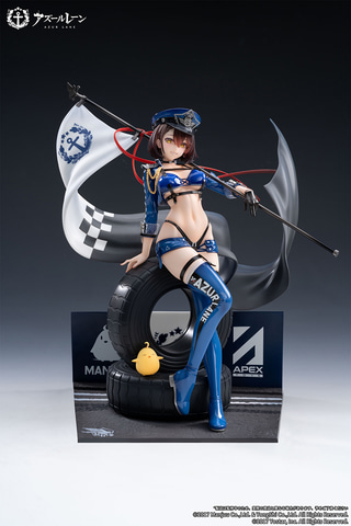 ボルチモア　アズレン　アズールレーン　コスプレ　レーシング　RQ アズールレーン」ボルチモアがレースクイーンのコスチュームで
