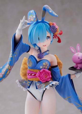 リゼロ」より、“和装×バニー”の服装に身を纏った可愛らしいレムの