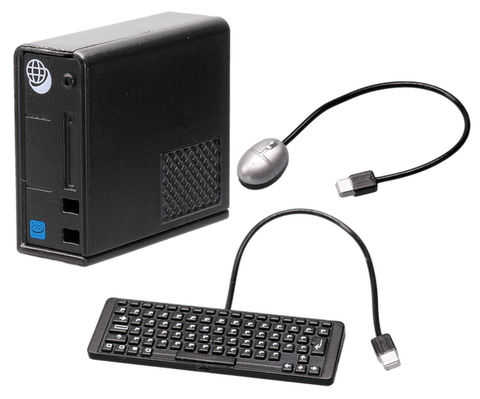 配信セット 動画配信機材がカプセルトイに！ ターリン、「手のひらPCアンド