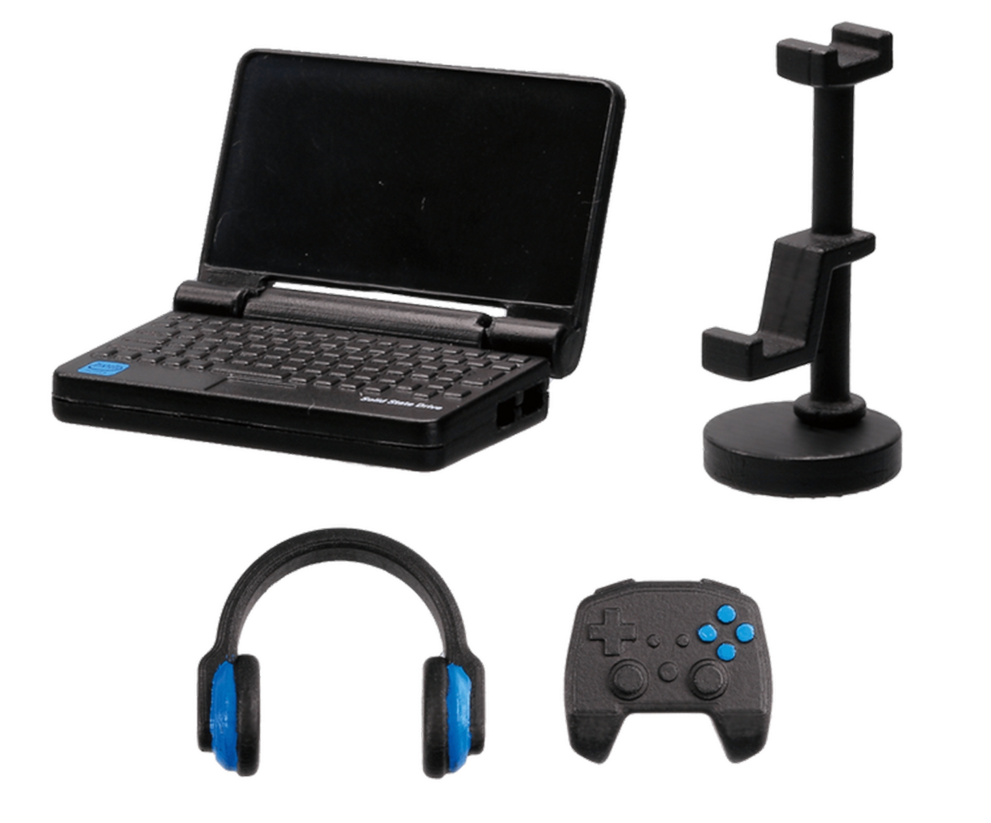 ノートPC＆ヘッドホン＆コントローラー