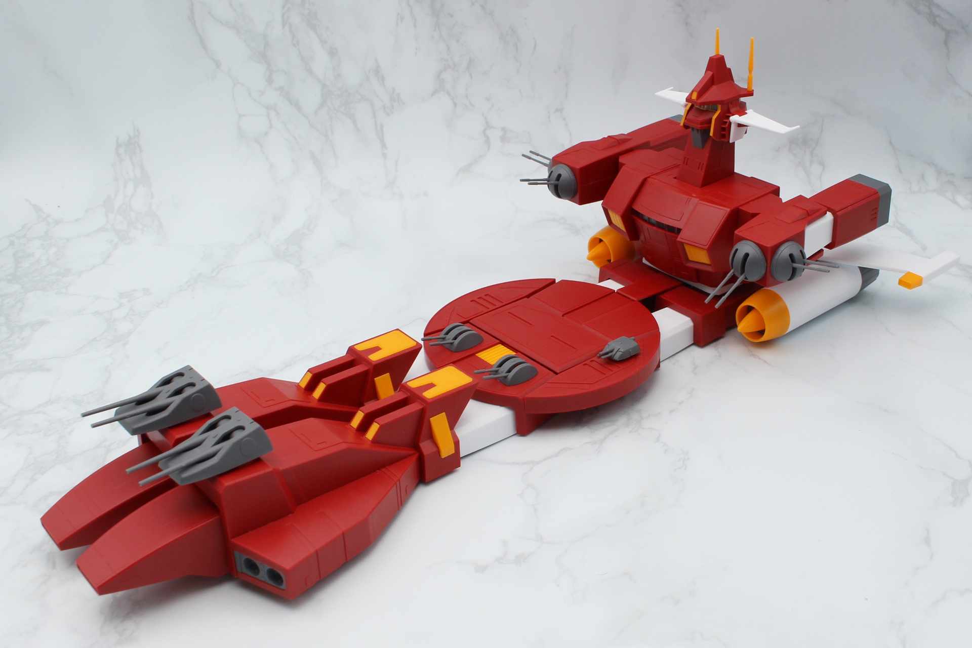 上半身を乗せてアイアンギアーの完成