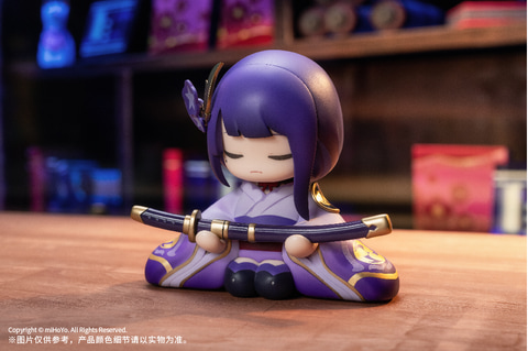 原神」より雷電将軍がモチーフの「御建鳴神主尊大御所様像」が