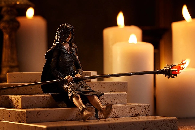 「figma 黒衣の火防女（PS5）」以外は付属しません