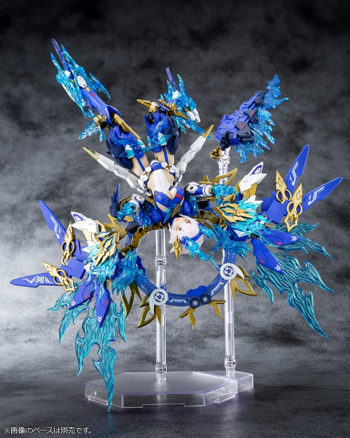 コトブキヤ、ミガミデバイス「皇巫 スサノヲ 蒼炎」本日発売