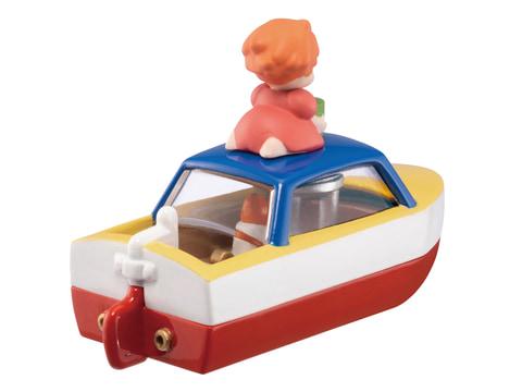 ジブリ - ② ジブリ　トミカ　ポニョ　ポンポン船　ラピュタ　タイガーモス号 ジブリ×トミカ第2弾は「ラピュタ」「ポニョ」 ドーラ一家の
