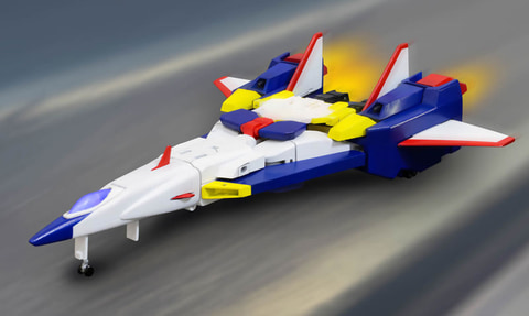 太陽の勇者 ファイバード」より、「武装合体ファイバード」の