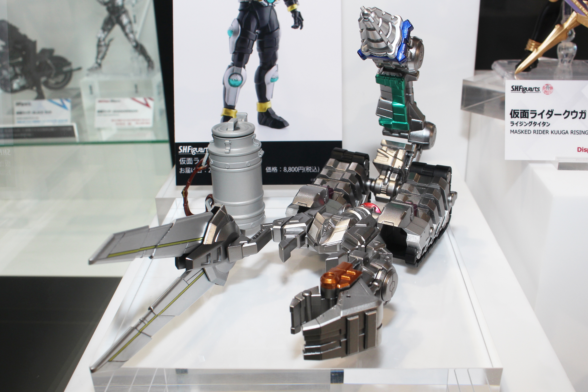 「S.H.Figuarts（真骨彫製法） CLAWs・サソリ」。2023年7月発売予定。価格は8,800円（税込）。プレミアムバンダイ販売商品