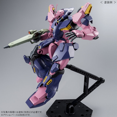BANDAI - ガンダム　HGメッサー指揮官機　メッサー2機　計３機　未組み立て。ガンプラ ガンプラ「HG メッサーF02型（指揮官機）再販分」の2次受注を
