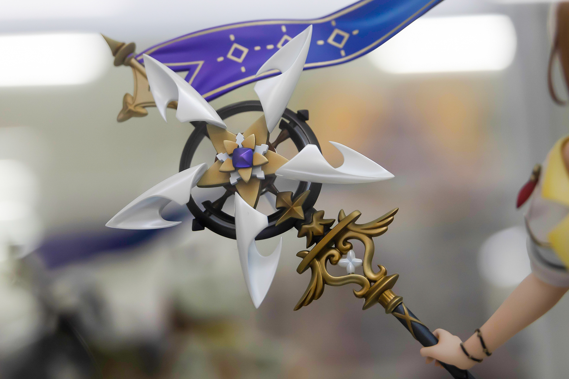 手に持った武器もこれだけ細かく作り込まれている