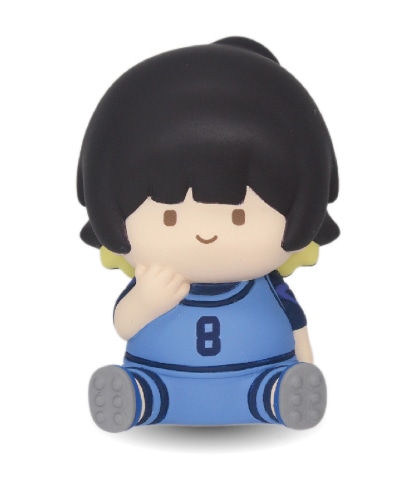非売品　TVアニメ ブルーロック×ぼのぼの ぷにぷにソフビフィギュア 潔 世一 TVアニメ『ブルーロック』×『ぼのぼの』 ぷにぷにソフビ