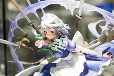 【未開封品】東方project 完全で瀟洒なメイド”十六夜咲夜 完全で瀟洒なメイド十六夜咲夜/東方Project/よつばとフィギュア