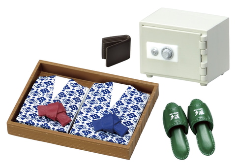 テーマは「古き良き日本の宿」。ミニチュアフィギュア「ぷちサンプル