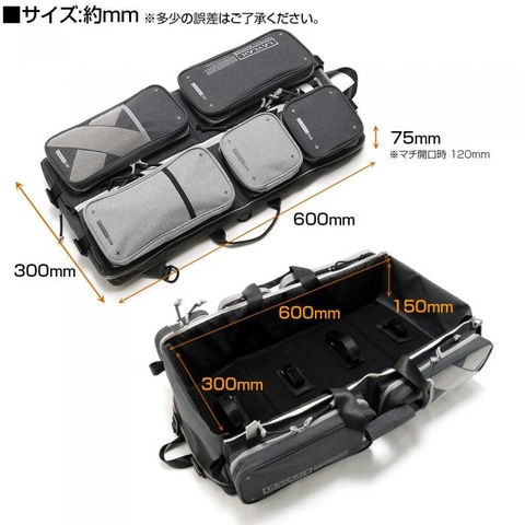 コンテナガンケース コンパクト(サブマシンガン・PDW・580mmサイズ) 背負える!コンテナガンケース（コンパクト(サブマシンガン・PDW