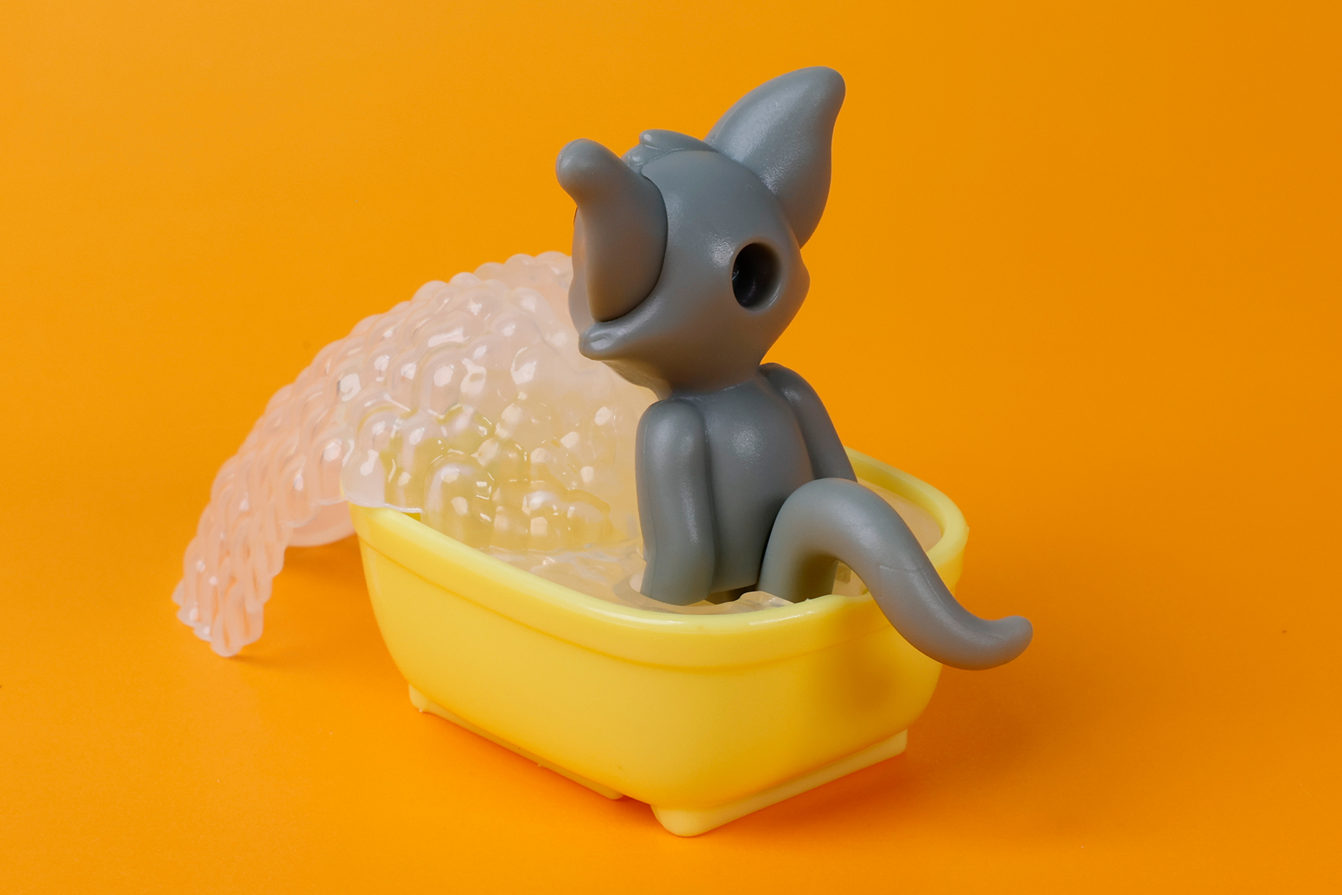 尻尾部分もしっかりと作り込まれている