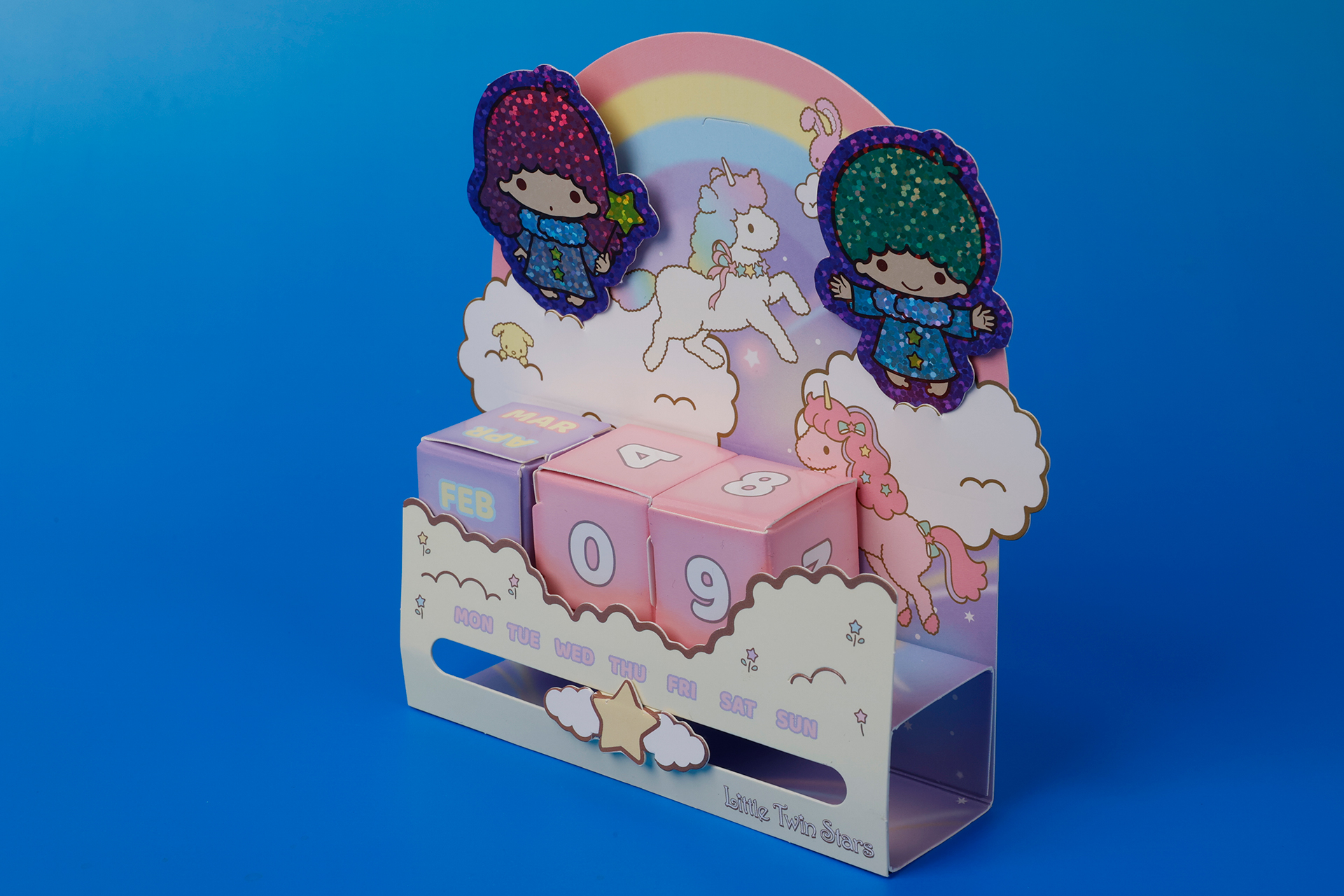 キラキラカードは、雲の部分に差し込めるようになっている