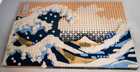 レビュー】「レゴ®アート 葛飾北斎 ＜富嶽三十六景 神奈川沖浪裏  