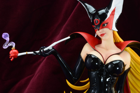 ドロンジョ　1/4 フィギュア レビュー】「ドロンジョ 1/4 スタチュー」レビュー 艶やかに輝く