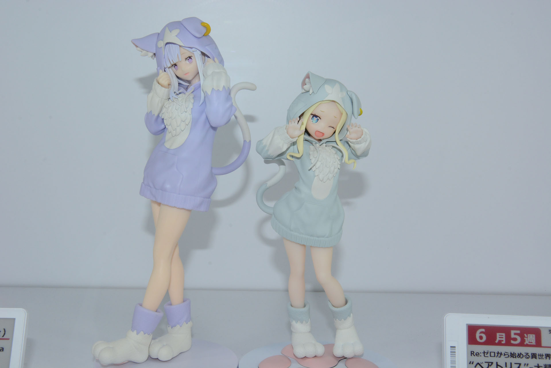 2人並んだかわいらしい衣装が見所