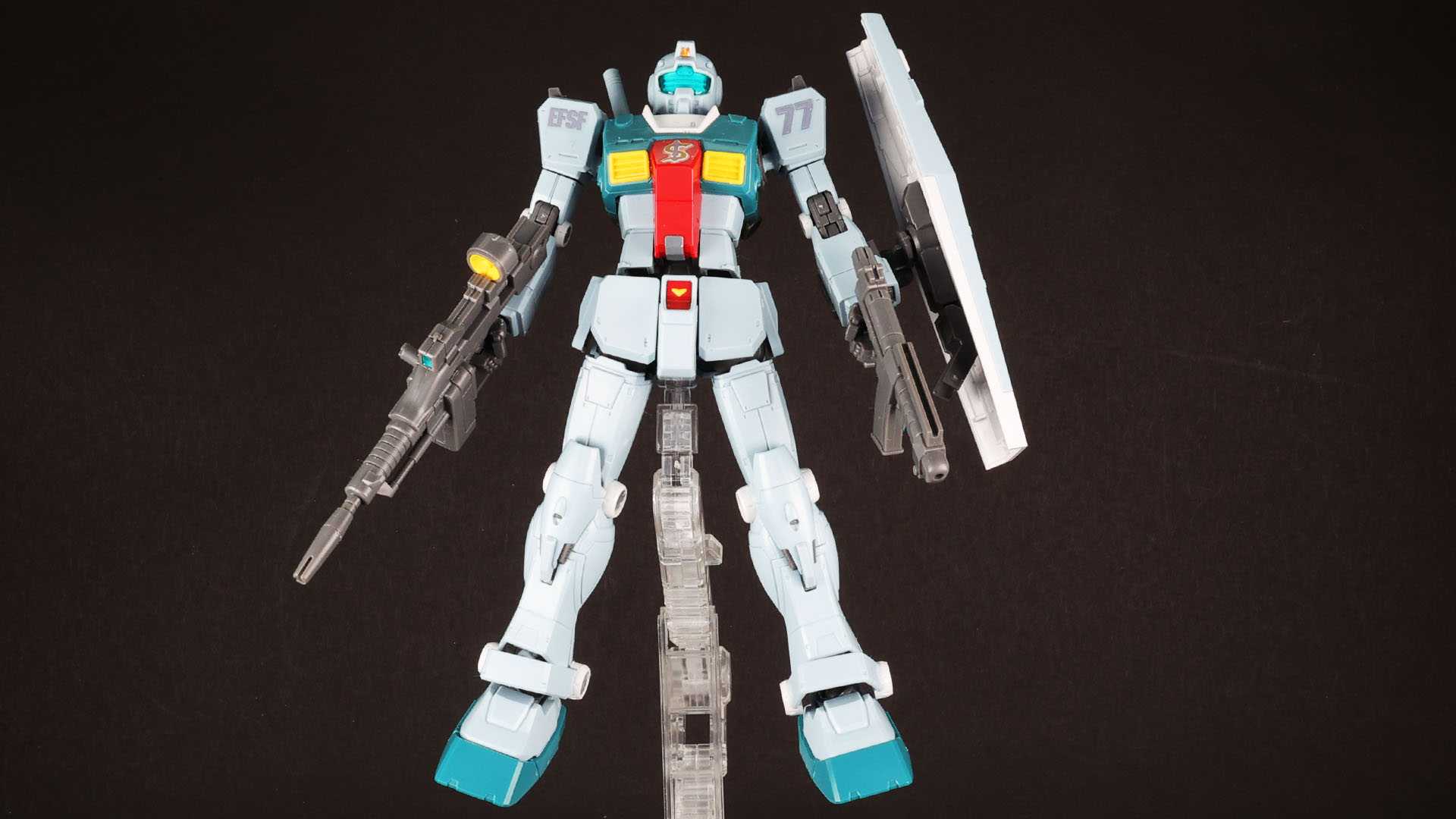 バランスの良いORIGIN版のジムが組み上がります