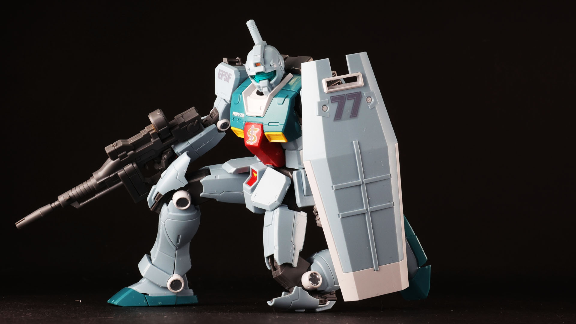 立膝もつけます。ベースキットの優秀さを感じます