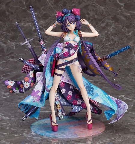 FGO」より大胆水着姿の「セイバー/葛飾北斎」が本日出荷開始 - HOBBY Watch