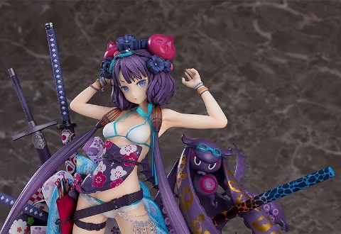 FGO 北斎 セイバー フィギュア 水着 1/7スケール「セイバー/葛飾北斎」特設サイト | GOOD SMILE COMPANY