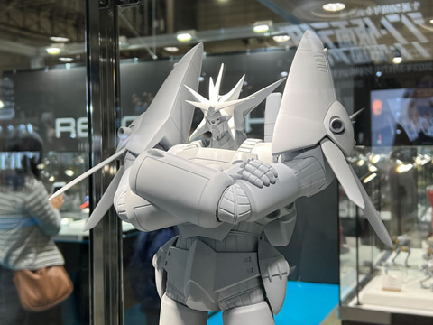 海洋堂ARTPLA製 ガンバスター塗装済み完成品(フィギュア付き) ARTPLA SCULPTURE WORKS ガンバスター・タカヤノリコ
