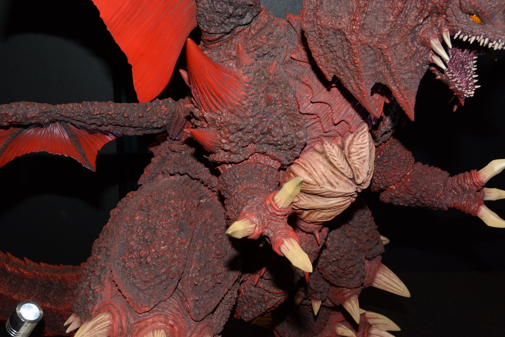 細部の表現はガレージキットのものだが、そこから彩色でさらに表現を深めている