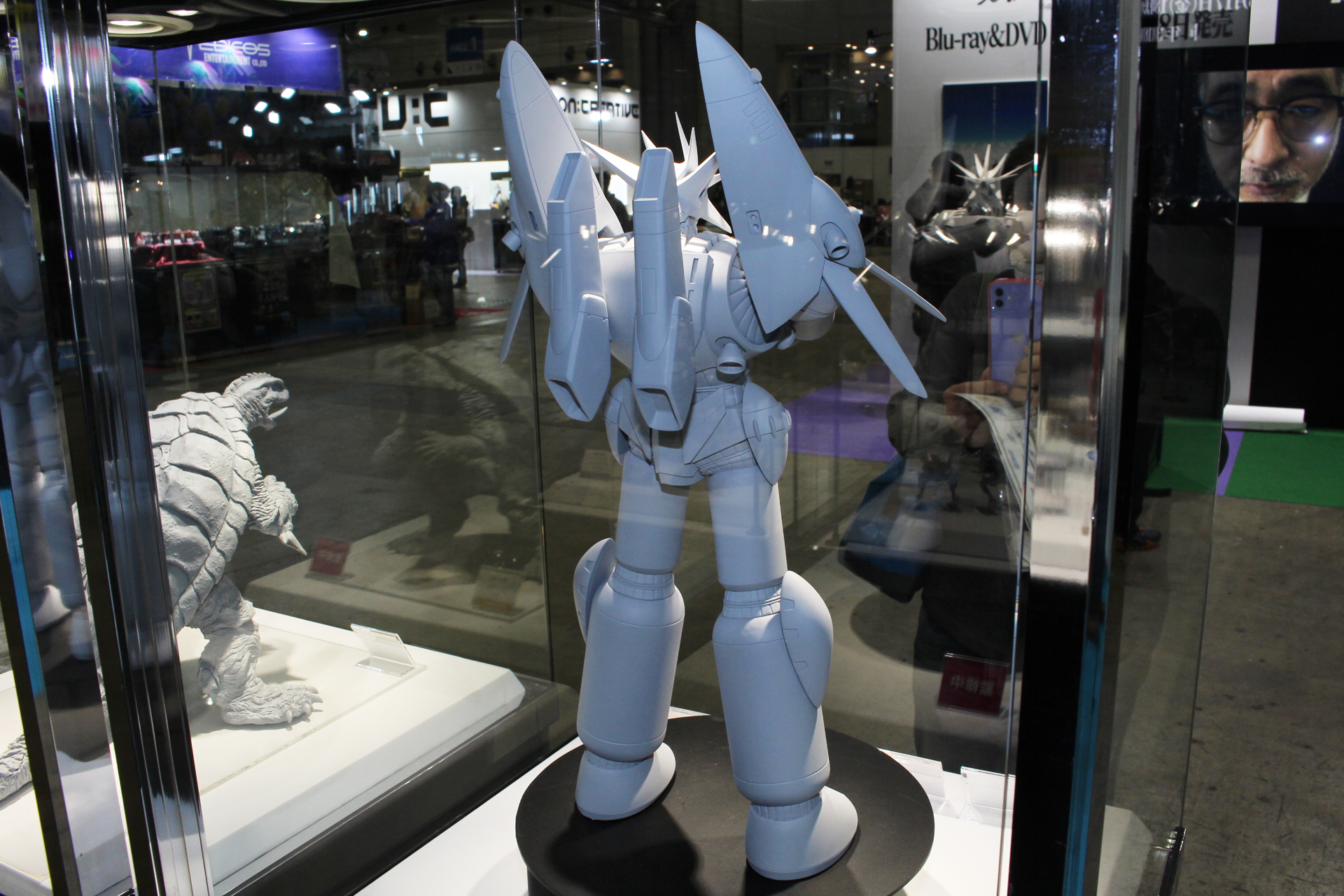 ガンバスターのフィギュアとしては史上最大と思われる。この大きさにして、造形のシャープさも光っていた