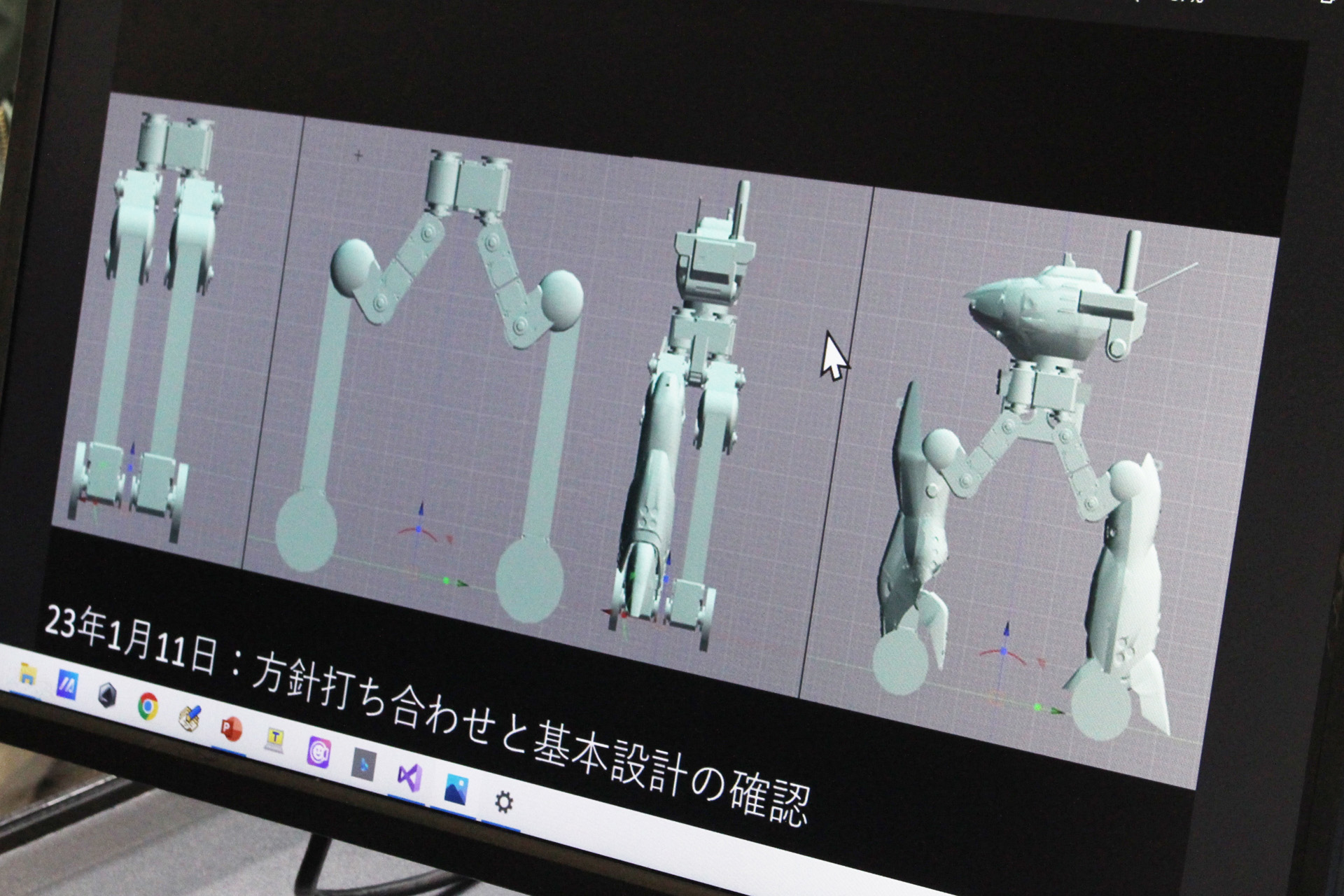 少しずつ形になっていく様子。これを1カ月で完了させているから凄い