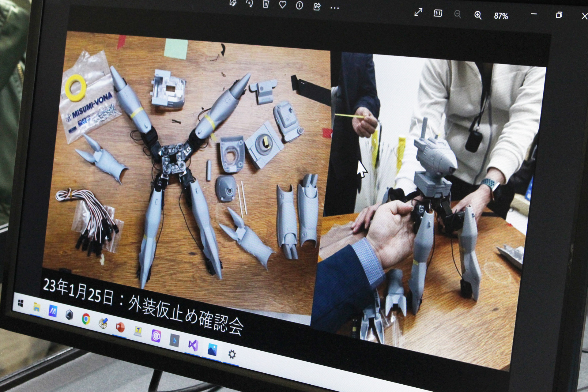 少しずつ形になっていく様子。これを1カ月で完了させているから凄い