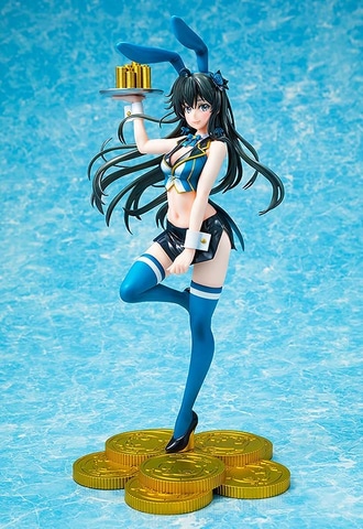 【新品・未開封】俺ガイル　雪ノ下雪乃　指輪　9号　完全受注生産　限定商品 俺ガイル。完」より雪ノ下雪乃がバニーディーラー衣装で立体化