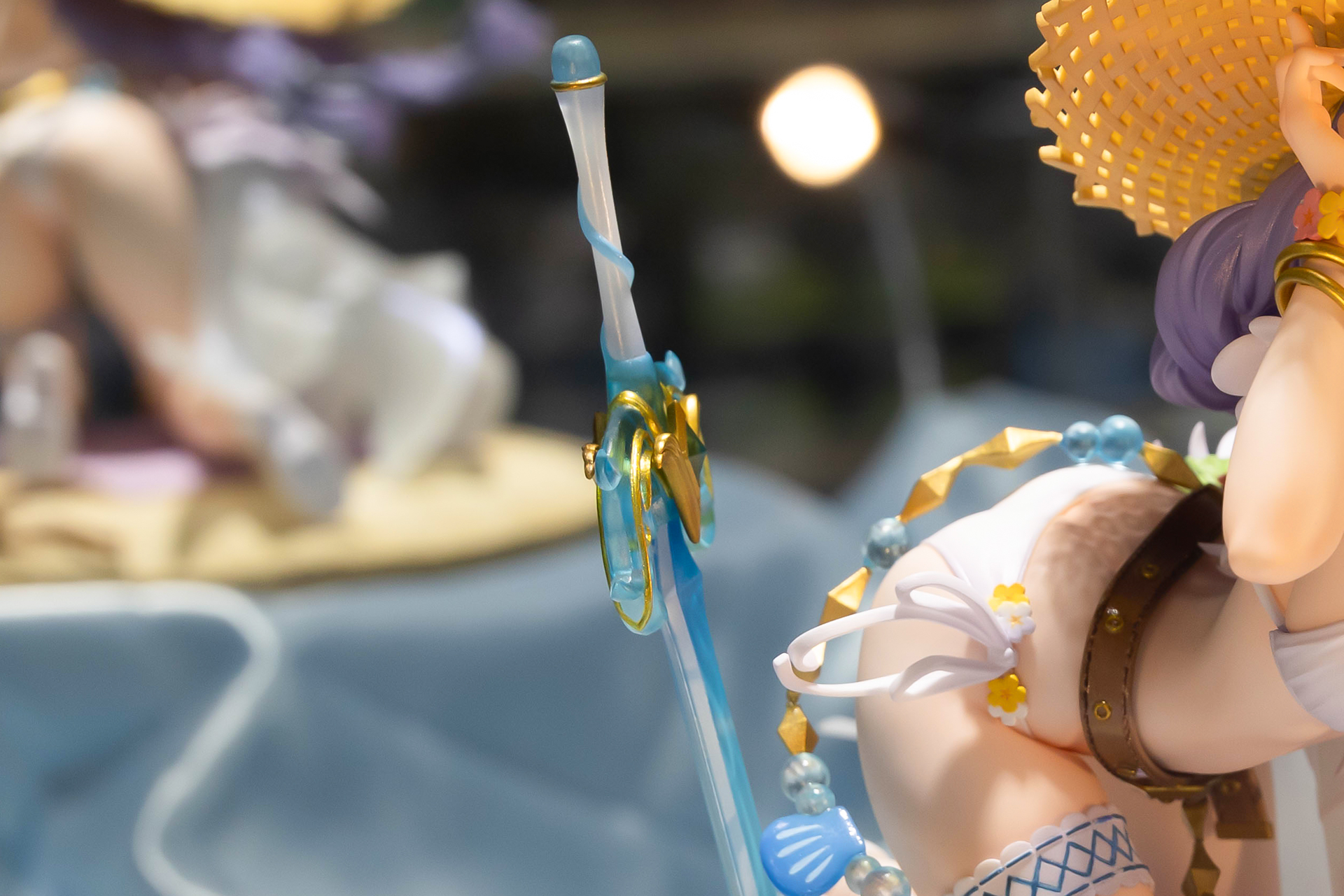 水着の紐や武器、アクセサリー類など一切手抜かりがないというぐらい細かく作り込まれている感じだ