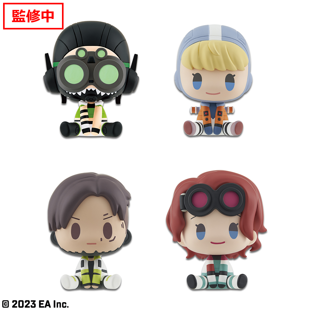 B賞：デフォルメフィギュア Group B　全4種　約4.5cm