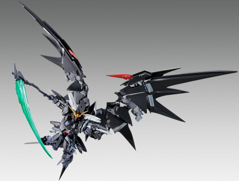ツインビームシザース・柄 短・ビーム刃 曲のみ GUNDAM FIX 特別企画】驚嘆の翼ギミックを持つ「GFFMCガンダムデスサイズ