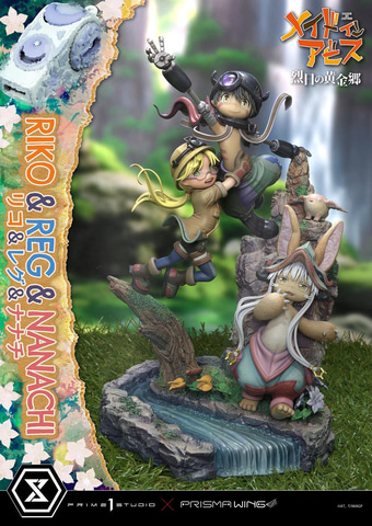 メイドインアビス」よりリコ&レグ&ナナチが高精度フィギュア化
