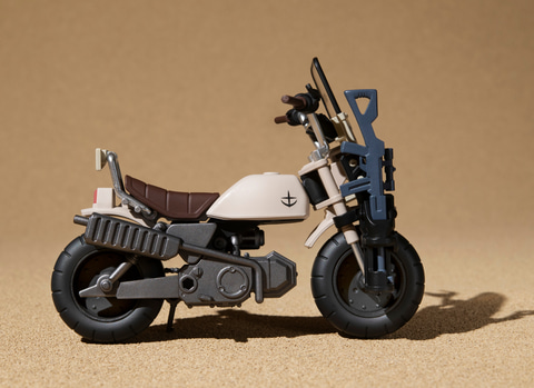 機動戦士ガンダム 第08MS小隊」より連邦軍の一般兵士と専用バイクが