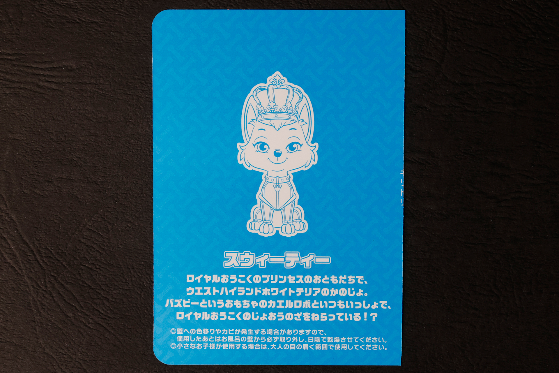 裏面の2次元のイラストも素晴らしい。しかし、説明分を読むとなかなかの強者のようだ！？