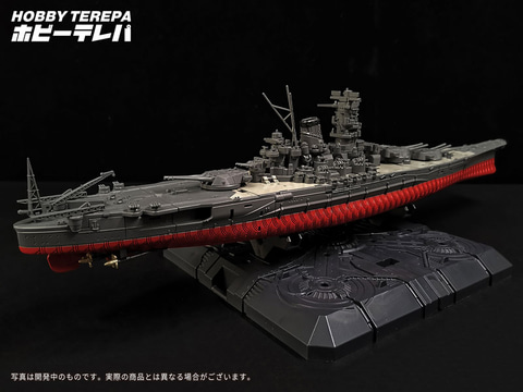 戦艦から武者ロボットへ完全変形！ 変形機構を内蔵した