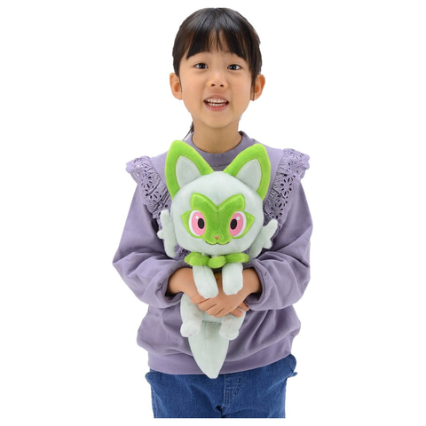 ポケモンぬいぐるみ だっこして！ピカチュウ/ニャオハ」予約受付