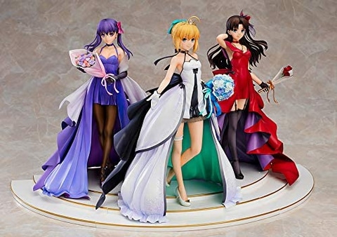 Fate/stay night」よりフィギュア「セイバー 遠坂凛 間桐桜 ～15th