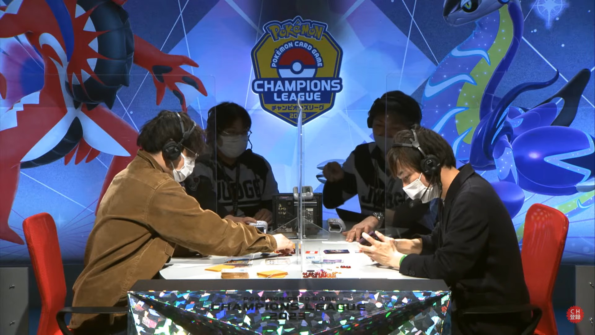 「チャンピオンズリーグ2023 愛知」の注目卓の様子は生配信された