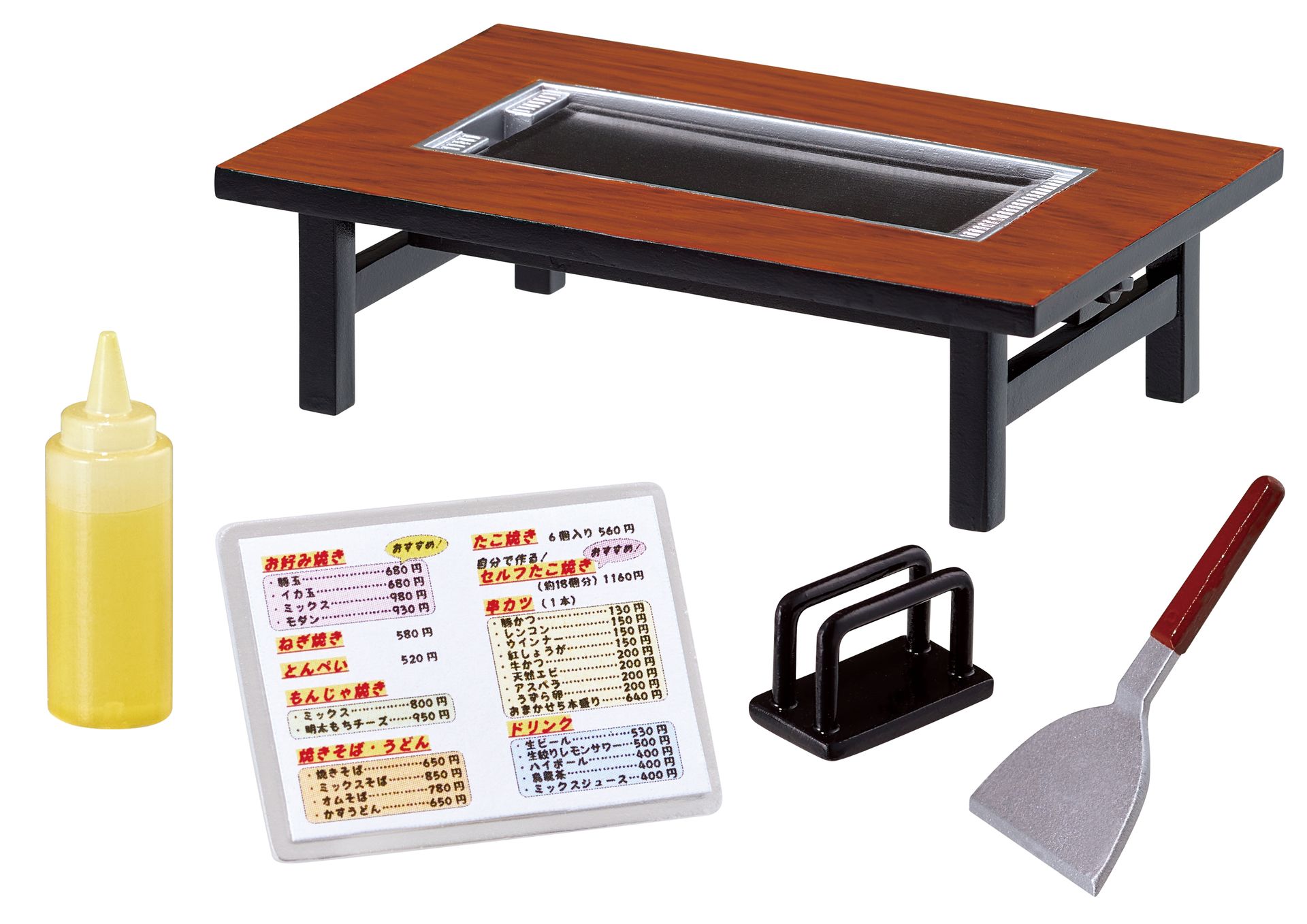 「鉄板あったまるまで待っててや〜」