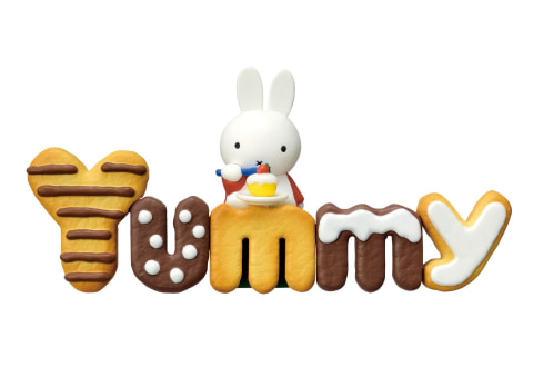 ミッフィーのアルファベットオブジェ「miffy and friends collection