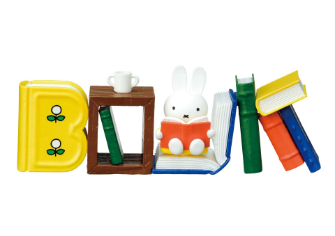 ミッフィーのアルファベットオブジェ「miffy and friends collection